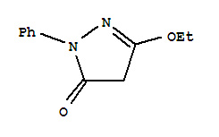 5-ethoxy-2-phenyl-2,4-dihydro-3H-pyrazol-3-one molecular structure