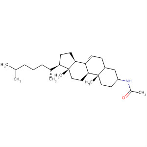 Acetamide, N-[(3a)-cholestan-3-yl]- molecular structure