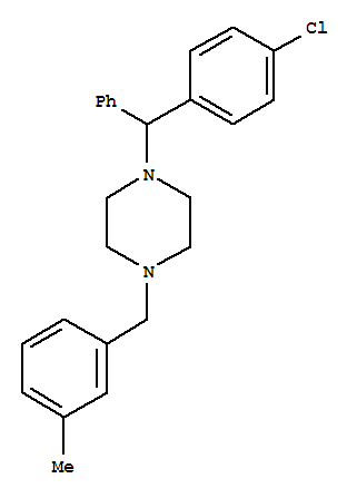 mecilizine molecular structure
