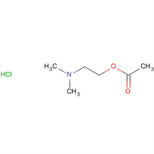 Acetic acid, 2-(dimethylamino)ethyl ester, hydrochloride molecular structure