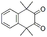 1,1,4,4-Tetramethyl-2,3-tetralindione molecular structure