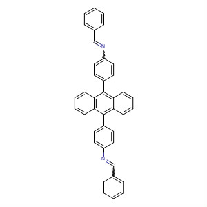 Benzenamine, 4,4'-(9,10-anthracenediyl)bis[N-(phenylmethylene)-