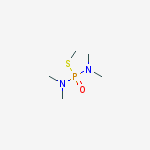 N-[dimethylamino(methylsulfanyl)phosphoryl]-n-methylmethanamine