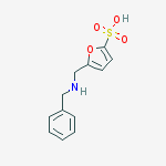 2-Furansulfonic acid, 5-[[(phenylmethyl)amino]methyl]-
