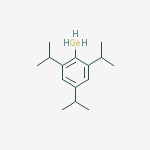 Germane, [2,4,6-tris(1-methylethyl)phenyl]- molecular structure