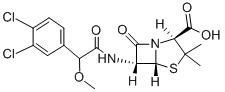 CHLOMETHOCILLIN molecular structure