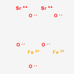 Fe2O5Sr2 molecular structure