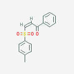 3-[(4-methylphenyl)sulfonyl]-1-phenylprop-2-en-1-one molecular structure