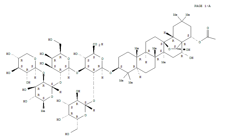 MaejaposideBb molecular structure