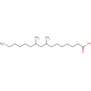 Hexadecanoic acid, 8,10-dimethyl- molecular structure