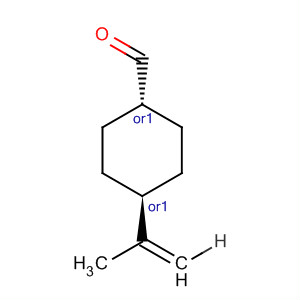 Cyclohexanecarboxaldehyde, 4-(1-methylethenyl)-, trans- molecular structure