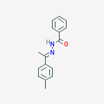 benzoic acid, [1-(4-methylphenyl)ethylidene]hydrazide