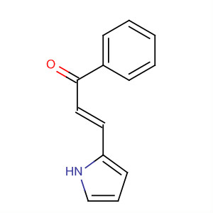 2-Propen-1-one, 1-phenyl-3-(1H-pyrrol-2-yl)-, (2E)- molecular structure
