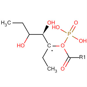 Phosphonic acid, [(2R)-2,3-dihydroxypropyl]-, diethyl ester molecular structure