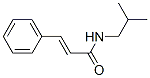 N-(2-methylpropyl)-3-phenyl-prop-2-enamide molecular structure