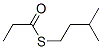 Propanethioic acid S-isopentyl ester
