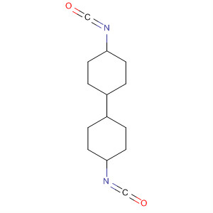 1,1'-Bicyclohexyl, 4,4'-diisocyanato- molecular structure
