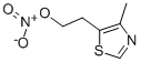 4-METHYL-5-(2-NITROOXY-ETHYL)-THIAZOLE molecular structure