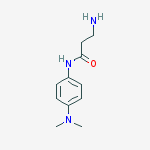N~1~-[4-(DIMETHYLAMINO)PHENYL]-BETA-ALANINAMIDE 95% molecular structure