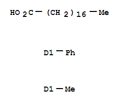 Octadecanoic acid, 9(or10)-(methylphenyl)-