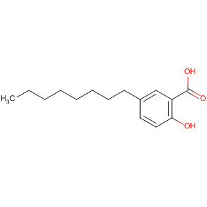 Benzoic acid, 2-hydroxy-5-octyl- molecular structure