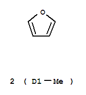 Furan, dimethyl- molecular structure