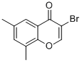 3-BROMO-6,8-DIMETHYLCHROMONE molecular structure