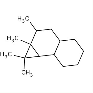 1H-Cyclopropa[a]naphthalene, decahydro-1,1,7,7a-tetramethyl- molecular structure