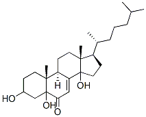 3,5,14-trihydroxycholest-7-en-6-one