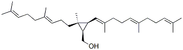[(1R,2S,3S)-2-[(3E)-4,8-dimethylnona-3,7-dienyl]-2-methyl-3-[(1E,5E)-2 ,6,10-trimethylundeca-1,5,9-trienyl]cyclopropyl]methanol