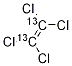 Tetrachloroethylene-13C2 molecular structure