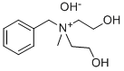 benzylbis(2-hydroxyethyl)methylammonium hydroxide molecular structure