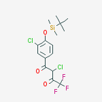 1-[4-(TERT-BUTYLDIMETHYLSILYLOXY)-3-CHLOROPHENYL]-2-CHLORO-4,4,4-TRIFLUORO-1,3-BUTANEDIONE