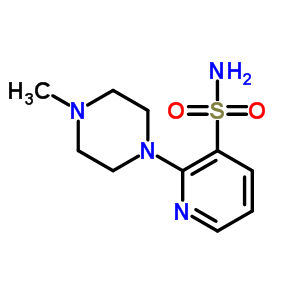 2-(4-methylpiperazin-1-yl)pyridine-3-sulfonamide