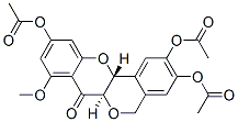 (6aR,12aR)-2,3,10-Triacetoxy-6a,12a-dihydro-8-methoxy[2]benzopyrano[4,3-b][1]benzopyran-7(5H)-one