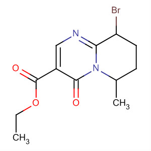 4H-Pyrido[1,2-a]pyrimidine-3-carboxylic acid,9-bromo-6,7,8,9-tetrahydro-6-methyl-4-oxo-, ethyl ester