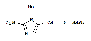 1-methyl-2-nitro-5-[(2-phenylhydrazinylidene)methyl]-1H-imidazole