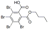 butyl hydrogen tetrabromophthalate molecular structure
