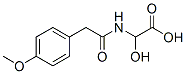 ACETIC ACID,HYDROXY[[(4-METHOXYPHENYL)ACETYL]AMINO]-