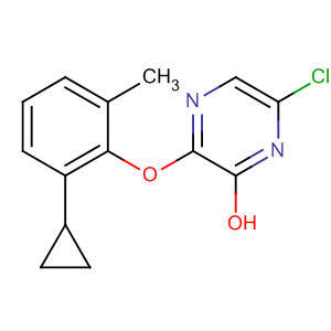 4-Pyridazinol, 6-chloro-3-(2-cyclopropyl-6-methylphenoxy)-