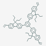9H-Fluorene, 2,2',2''-(1,3,5-benzenetriyl)tris[7-ethenyl-9,9-dipropyl-
