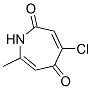 1H-Azepine-2,5-dione,  4-chloro-7-methyl- molecular structure