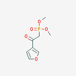 Phosphonic acid, [2-(3-furanyl)-2-oxoethyl]-, dimethyl ester