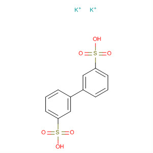 [1,1'-Biphenyl]-3,3'-disulfonic acid, dipotassium salt molecular structure