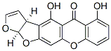 (3aS,12aR)-3a,12a-Dihydro-4,6-dihydroxy-5H-furo[3,2:4,5]furo[3,2-b]xanthen-5-one molecular structure