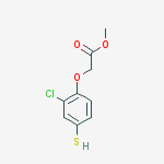 Acetic acid, (2-chloro-4-mercaptophenoxy)-, methyl ester