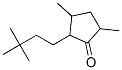 3,5-Dimethyl-2-(3,3-dimethylbutyl)-1-cyclopentanone molecular structure