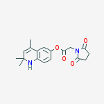 2,2,4-trimethyl-1,2-dihydroquinolin-6-yl (2,5-dioxopyrrolidin-1-yl)acetate