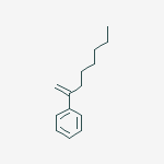 Benzene, (1-methyleneheptyl)- molecular structure