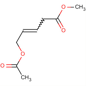 3-Pentenoic acid, 5-(acetyloxy)-, methyl ester molecular structure